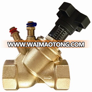 Brass/Bronze Manual Static Balancing Valve (HTW-71-SV)