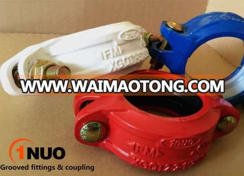 Ductile Iron Grooved Flexible Coupling with FM/UL/Ce-1nuo Brand