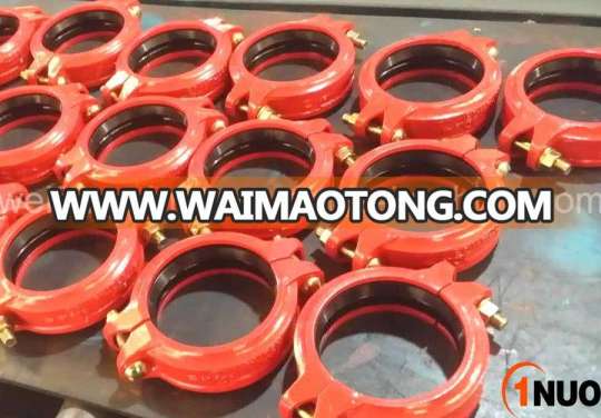 Ductile Iron 300psi/2.07MPa Fire Fighting FM/UL Grooved Rigid/Flexible Coupling Upscale Market