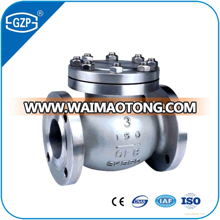 ASTM A216 Casting Steel a216 CF8M WCC ball Type wafer type swing type PN16 PN25 PN40 DN80 DN100 DN200 Check Valve for water